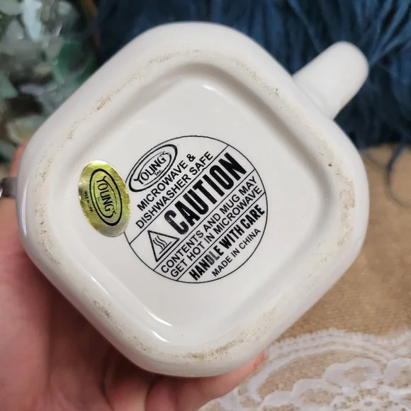 Youngs fresh roasted coffee Mason jar mug 5×6 super cute - Picture 6 of 11